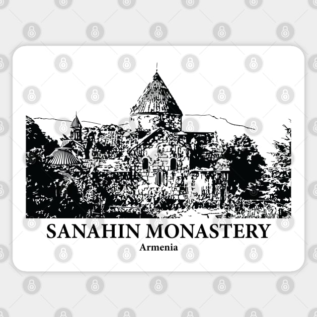 Sanahin Monastery - Armenia Sticker by Lakeric